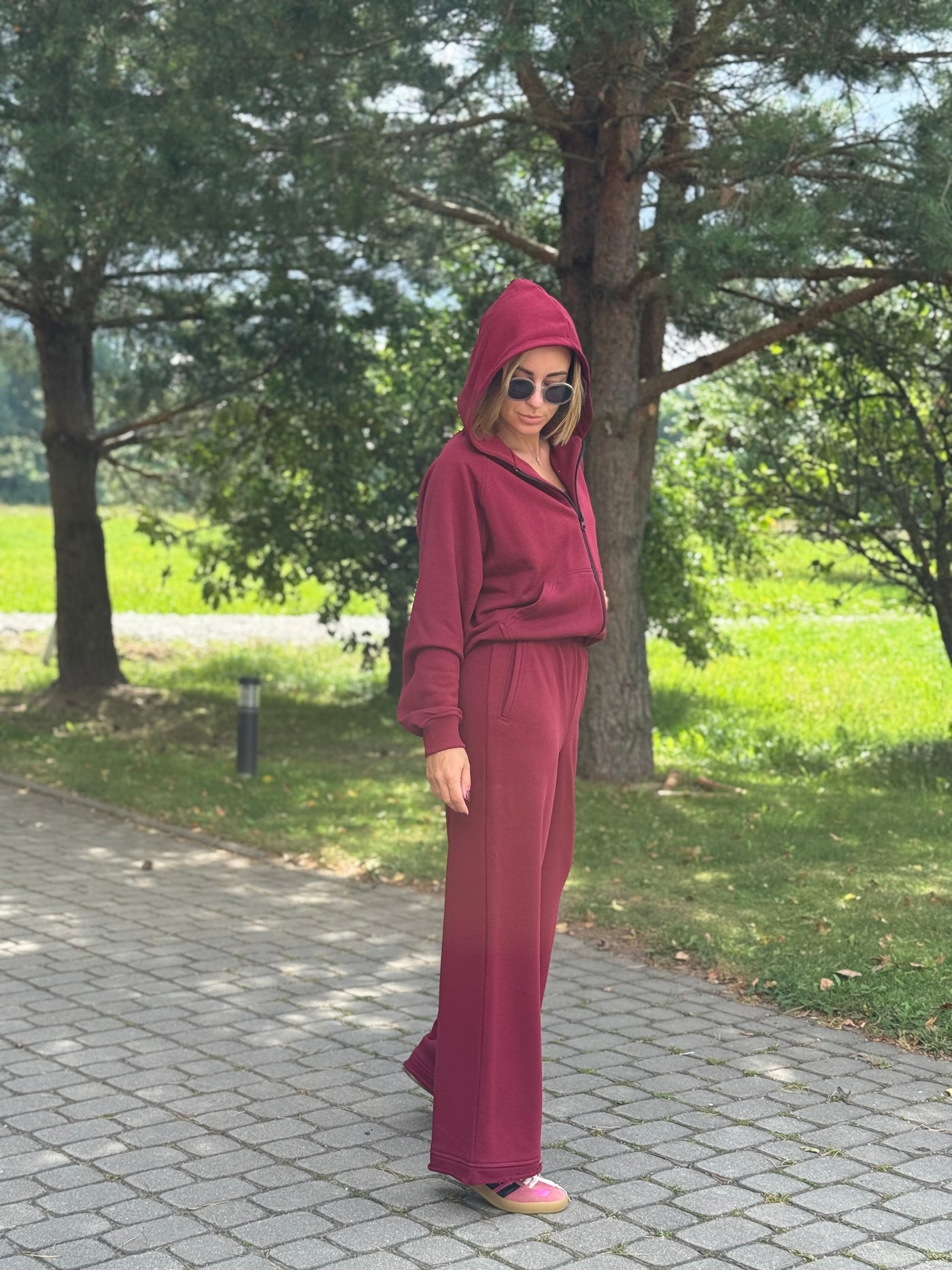 Bordo ramybė – laisvalaikio kelnės