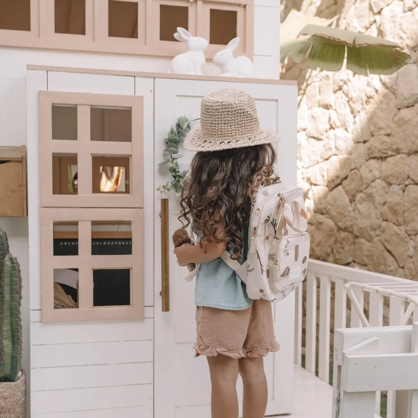 Vaikiška kuprinė „Sea Treasures“ – su jūros motyvais