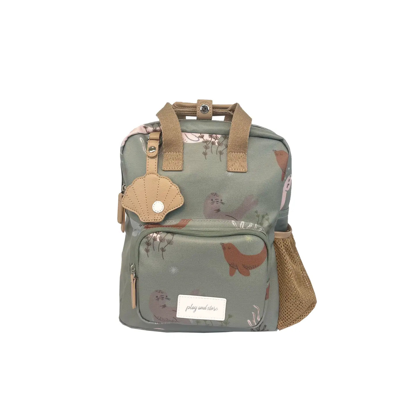 Vaikiška kuprinė su jūrų gyvūnų motyvais