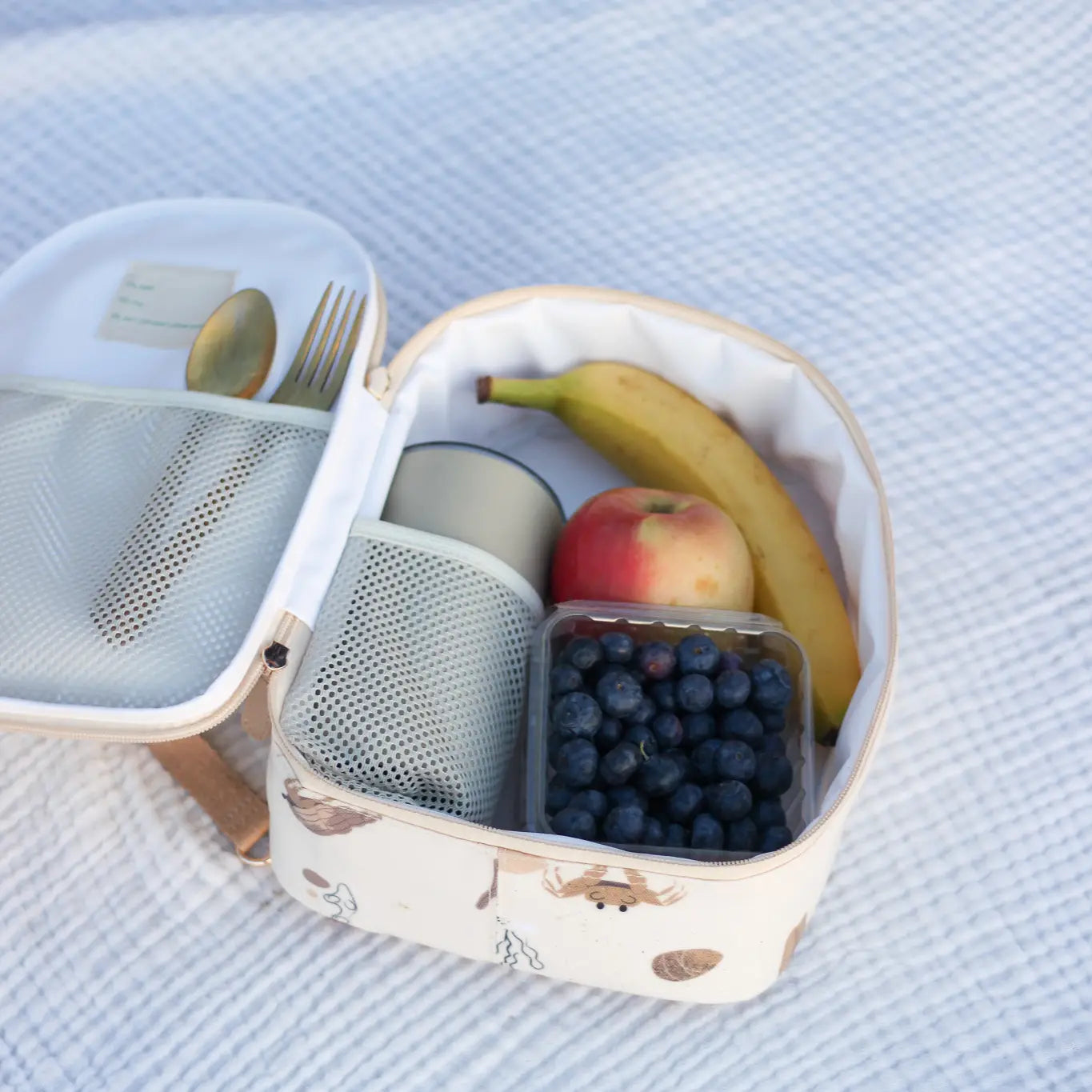 Vaikiška pietų kuprinė „Sea Friends“ – termo, su jūros motyvais