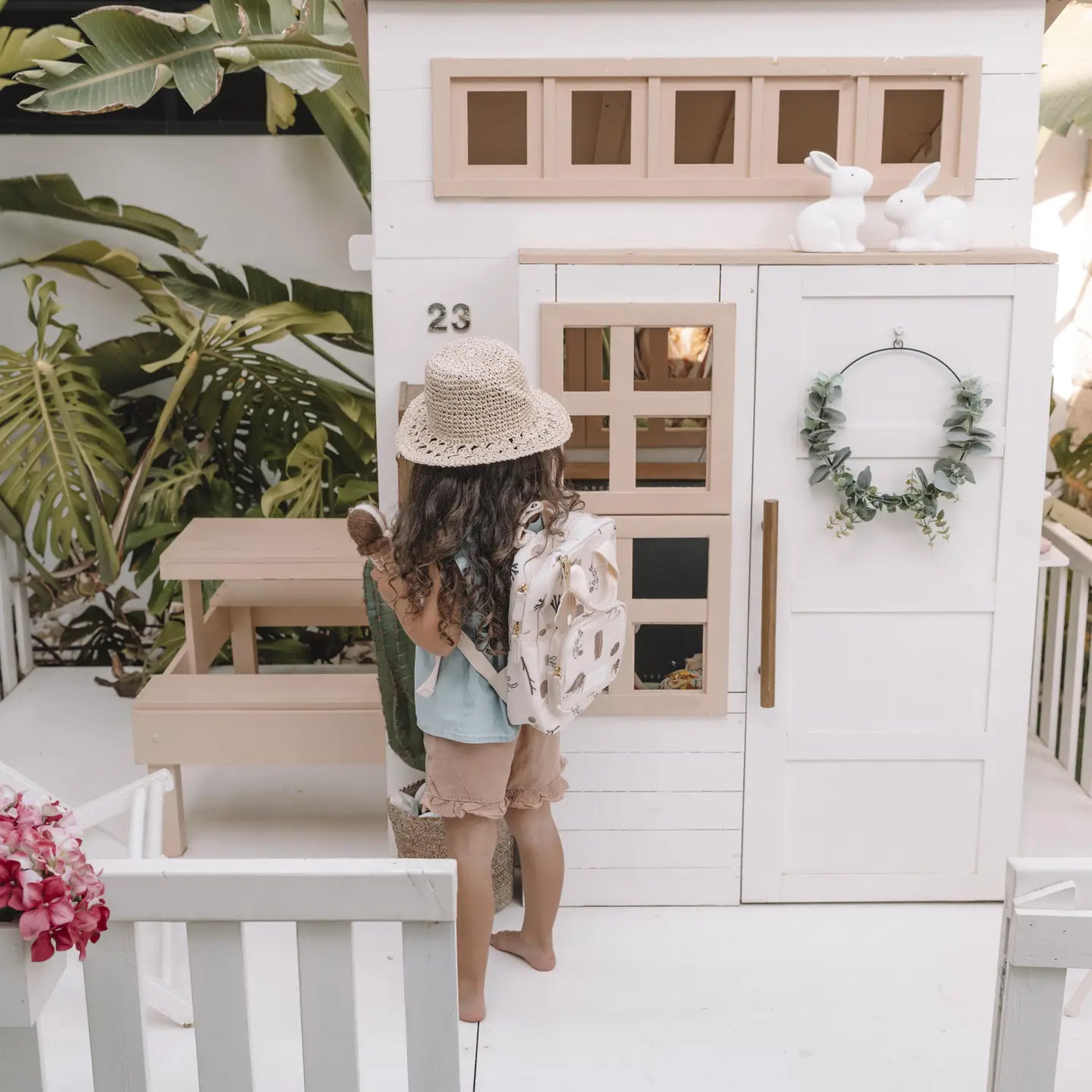 Vaikiška kuprinė „Sea Treasures“ – su jūros motyvais