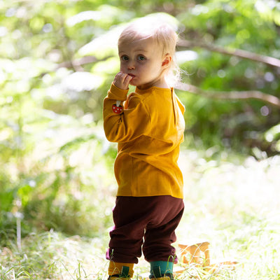 Toadstool Knee Patch Joggers – kelnytės su grybukų aplikacija