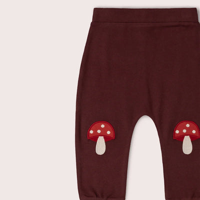 Toadstool Knee Patch Joggers – kelnytės su grybukų aplikacija
