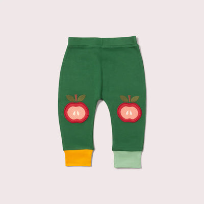 Kelnytės su obuoliukų aplikacija (Red Apples Knee Patch Joggers)