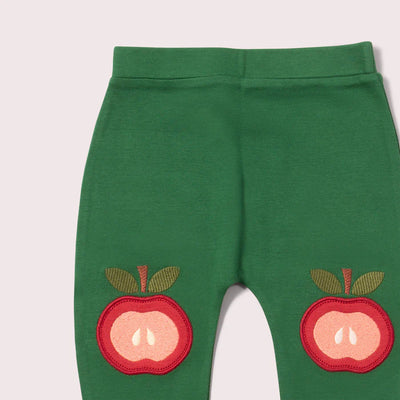 Kelnytės su obuoliukų aplikacija (Red Apples Knee Patch Joggers)